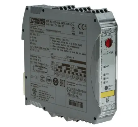 Produktfoto 1 von Phoenix Contact ELR H3-IES-SC- 24DC/500AC-2 Motorstarter 24V dc 3-phasig 1 kW, IP20 / 2.4A