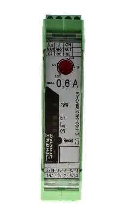 Produktfoto 1 von Phoenix Contact ELR H3-I-SC- 24DC/500AC-0.6 Motorstarter 550V ac 3-phasig 0.18 kW, IP20 / 0.6A