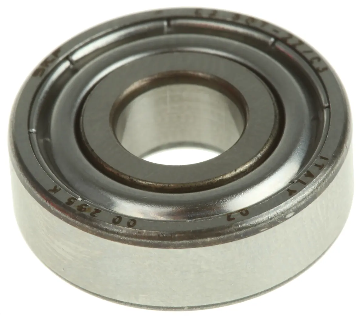 Produktfoto 1 von SKF 1-reihig Rillenkugellager glatt, Innen-Ø 7 mm / Außen-Ø 19 mm Außen-ø , Breite 6 mm