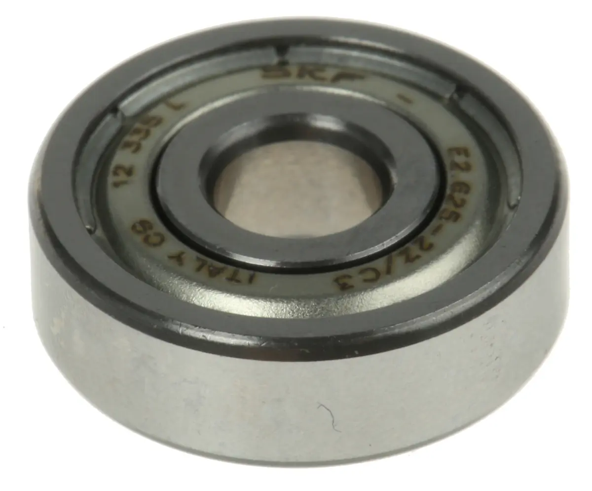 Produktfoto 1 von SKF 1-reihig Kugellager glatt, Innen-Ø 5 mm / Außen-Ø 16 mm Außen-ø , Breite 5 mm