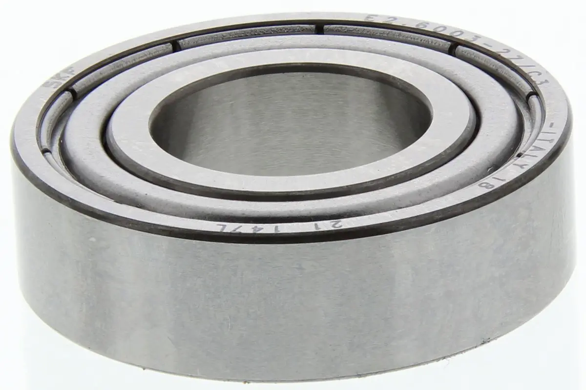 Produktfoto 1 von SKF 1-reihig Rillenkugellager glatt, Innen-Ø 17 mm / Außen-Ø 35 mm Außen-ø , Breite 10 mm