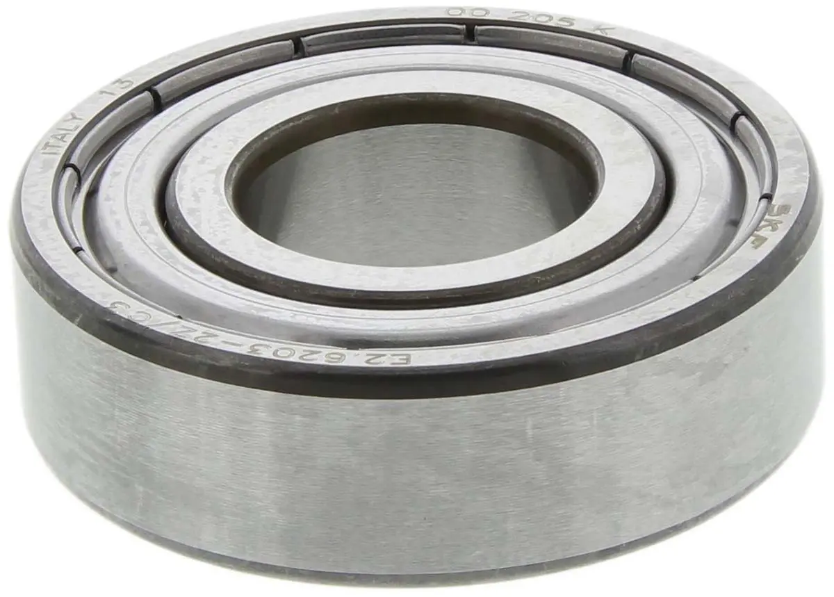 Produktfoto 1 von SKF 1-reihig Kugellager glatt, Innen-Ø 17 mm / Außen-Ø 40 mm Außen-ø , Breite 12 mm