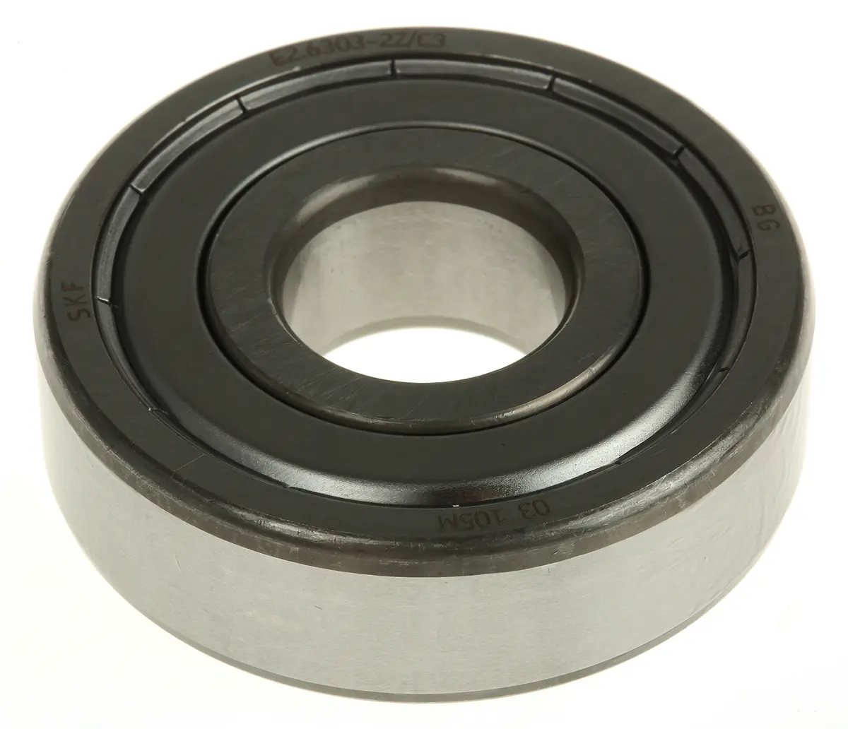 Produktfoto 1 von SKF 1-reihig Kugellager glatt, Innen-Ø 17 mm / Außen-Ø 47 mm Außen-ø , Breite 14 mm