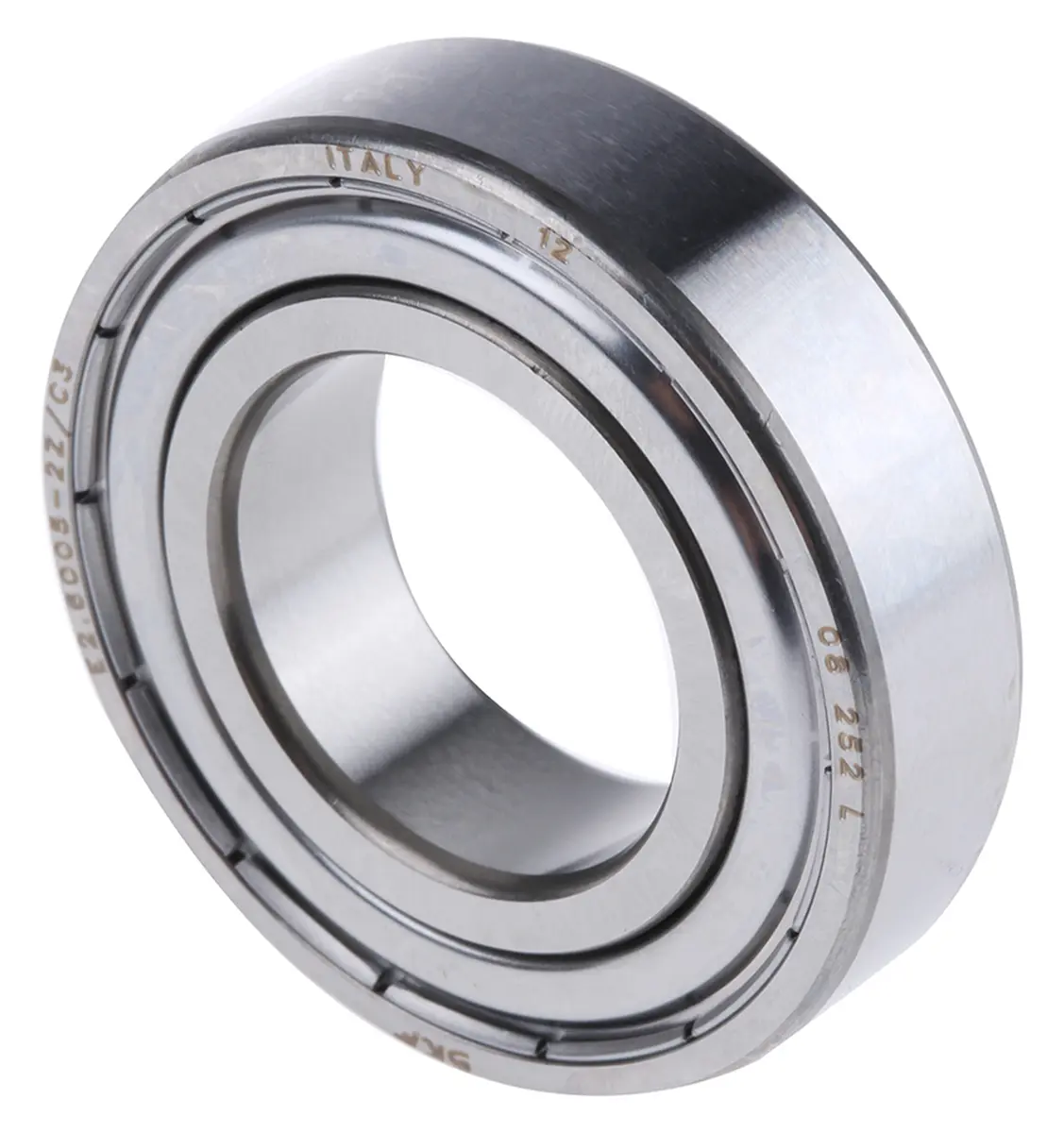 Produktfoto 1 von SKF 1-reihig Kugellager glatt, Innen-Ø 25 mm / Außen-Ø 47 mm Außen-ø , Breite 12 mm