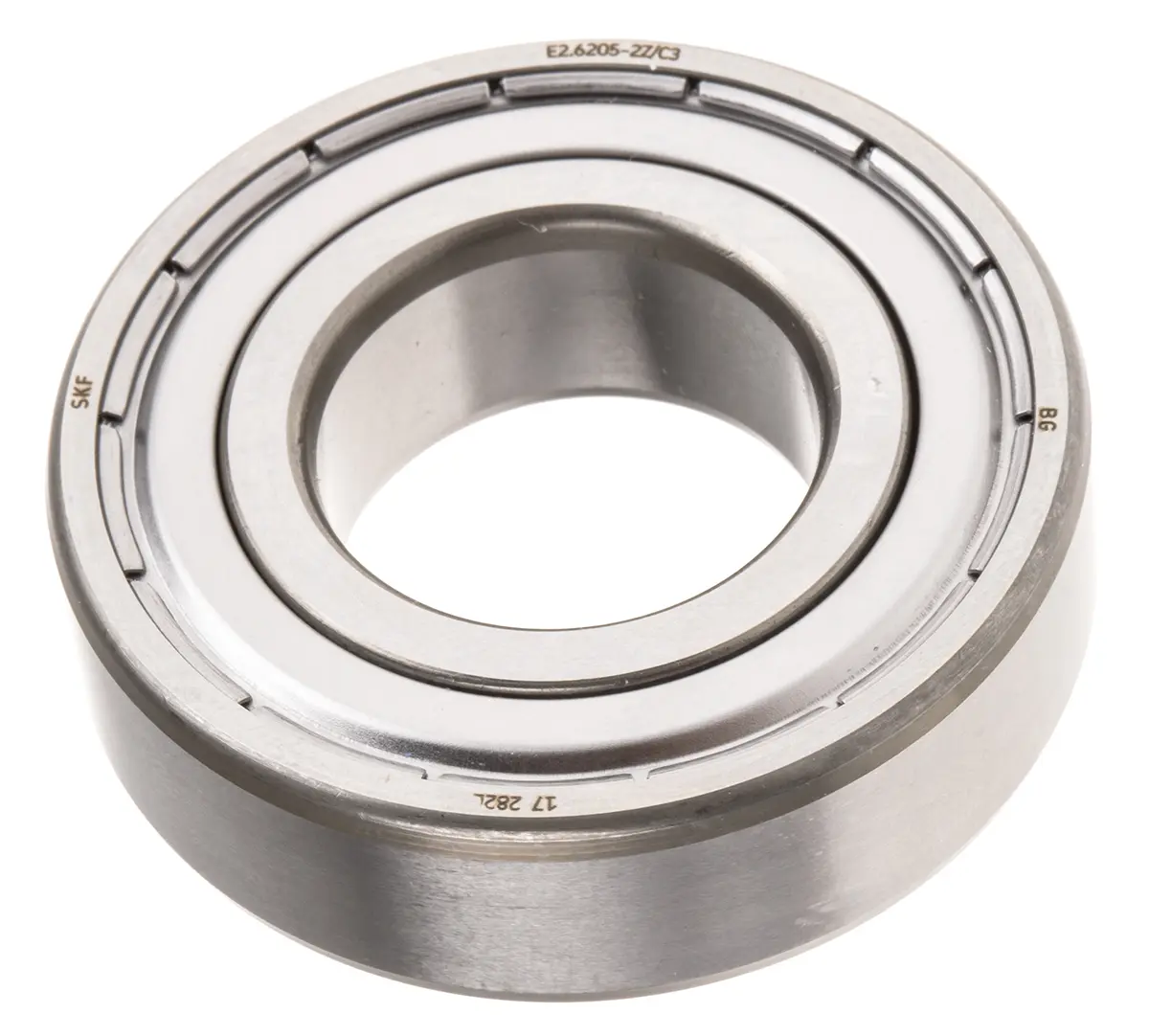 Produktfoto 1 von SKF 1-reihig Kugellager glatt, Innen-Ø 25 mm / Außen-Ø 52 mm Außen-ø , Breite 15 mm 52 mm