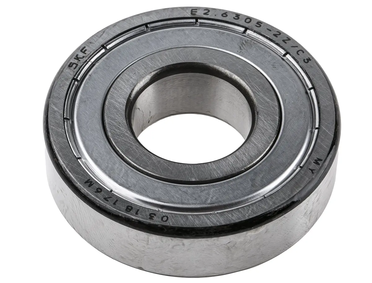 Produktfoto 1 von SKF 1-reihig Kugellager glatt, Innen-Ø 25 mm / Außen-Ø 62 mm Außen-ø , Breite 17 mm