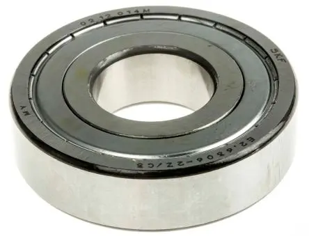 Produktfoto 1 von SKF 1-reihig Rillenkugellager glatt, Innen-Ø 30 mm / Außen-Ø 72 mm Außen-ø , Breite 19 mm