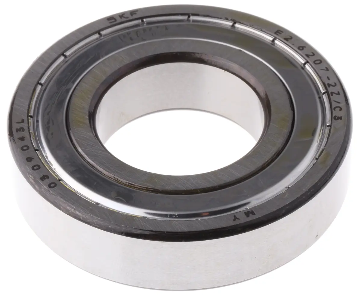 Produktfoto 1 von SKF 1-reihig Kugellager glatt, Innen-Ø 35 mm / Außen-Ø 72 mm Außen-ø , Breite 17 mm