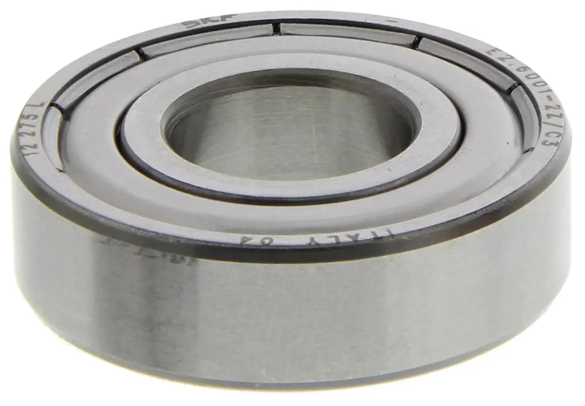 Produktfoto 1 von SKF 1-reihig Rillenkugellager glatt, Innen-Ø 12 mm / Außen-Ø 28 mm Außen-ø , Breite 8 mm