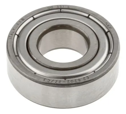 Produktfoto 1 von SKF 1-reihig Kugellager glatt, Innen-Ø 15 mm / Außen-Ø 35 mm Außen-ø , Breite 11 mm