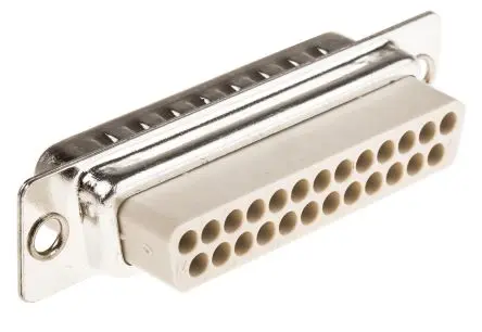 Produktfoto 1 von MH Connectors MHD D-Sub-Steckverbinder Gerade, 25-polig 2.77 mm Raster, Kabel