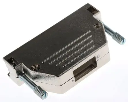 Produktfoto 1 von MH Connectors MHED D-Sub-Gehäuse Gerade, 37-polig, D: D-Sub-Gehäuse Zugentlastung, Silber, Größe C, aus ABS