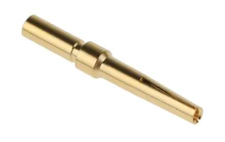 Produktfoto 1 von MH Connectors DM D-Sub Steckverbinderkontakt, Buchse Crimpbefestigung, Messing, Gold, Buchse 22 AWG