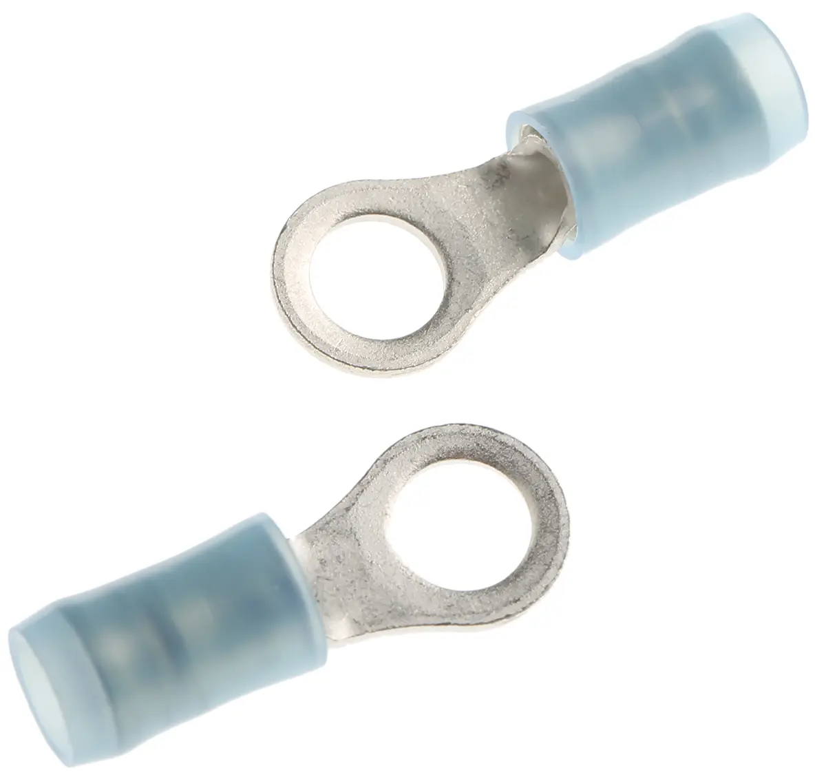 Produktfoto 1 von TE Connectivity PIDG Ringkabelschuh, Isoliert 16 AWG, Nylon, Blau, 14 AWG max.AWG, aussen ø 7.92 mm, innen ø 5 mm, M5