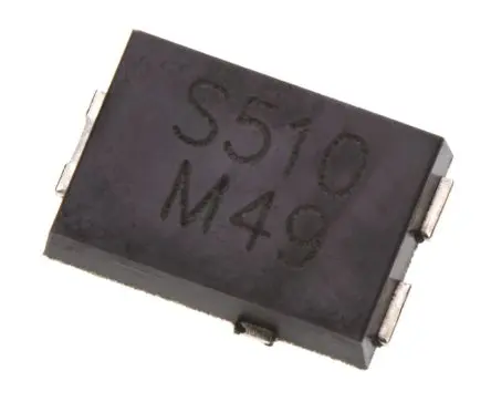 Produktfoto 1 von Vishay SS5P10 Oberfläche Diode Schottky-Diode Einfach, 100 V / 5 A, 3-Pin TO-277