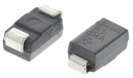 Produktfoto 1 von Vishay AEC-Q101 1 TVS-Diode Unidirektional Einfach 400 W 6.4 V min., 2-Pin, Oberfläche 5 V max DO-214
