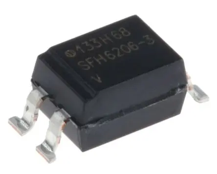 Produktfoto 1 von Vishay SFH Oberfläche 1 Optokoppler AC-In, 4-Pin SMD, Isolation 5300 V ac