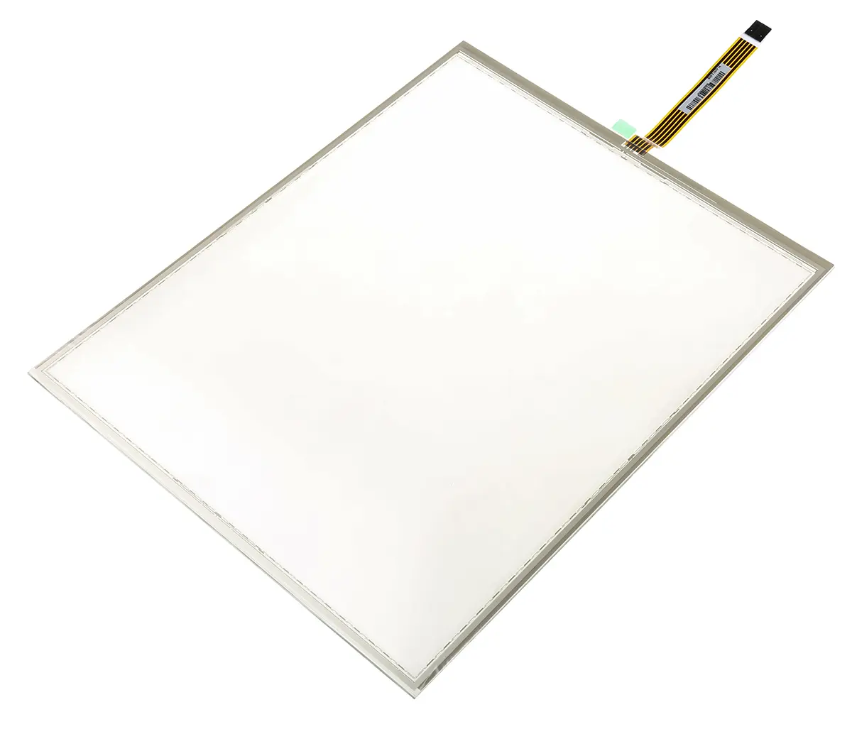 Produktfoto 1 von AMT Touchscreen-Auflage, 434.34 mm 5-Draht resistiv AMP-C Buchse, 5-polig, 342 x 273.2 mm Aussenmesser 290.1 mm Aktiv.