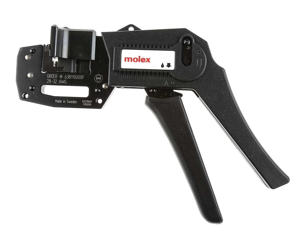 Produktfoto 1 von Molex 207129 Hand Crimp-Werkzeug 1 in