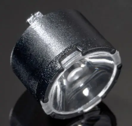 Produktfoto 1 von Ledil Lisa2 LED Linse 1-LEDs Rund aus Polymethylmethacrylat Punkt, Schwarz 16 °, Ø 9.9 mm x 6.6 mm