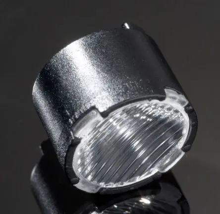 Produktfoto 1 von Ledil Lisa2 LED Linse 1-LEDs Rund aus Polymethylmethacrylat Tropfen, Schwarz 48 °, Ø 9.9 mm x 6.8 mm, für OSRAM OSLON