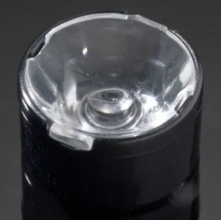 Produktfoto 1 von Ledil Tina2 LED Linse 1-LEDs Rund aus Polycarbonat Punkt 18 ° x 11 mm, für Cree MX-6, Nichia NS3x83, Nichia NS6x83