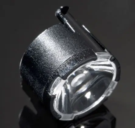 Produktfoto 1 von Ledil Lisa2 LED Linse 1-LEDs Rund Punkt, Schwarz 14.5 to 26 °, Ø 9.9 mm x 6.8 mm