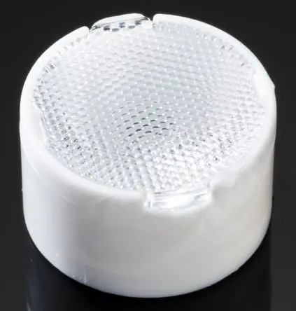 Produktfoto 1 von Ledil Tina LED Linse 1-LEDs Rund aus Polymethylmethacrylat Mittlerer Winkel 30 to 31°, Ø 16.1 mm x 9.7 mm, für Cree