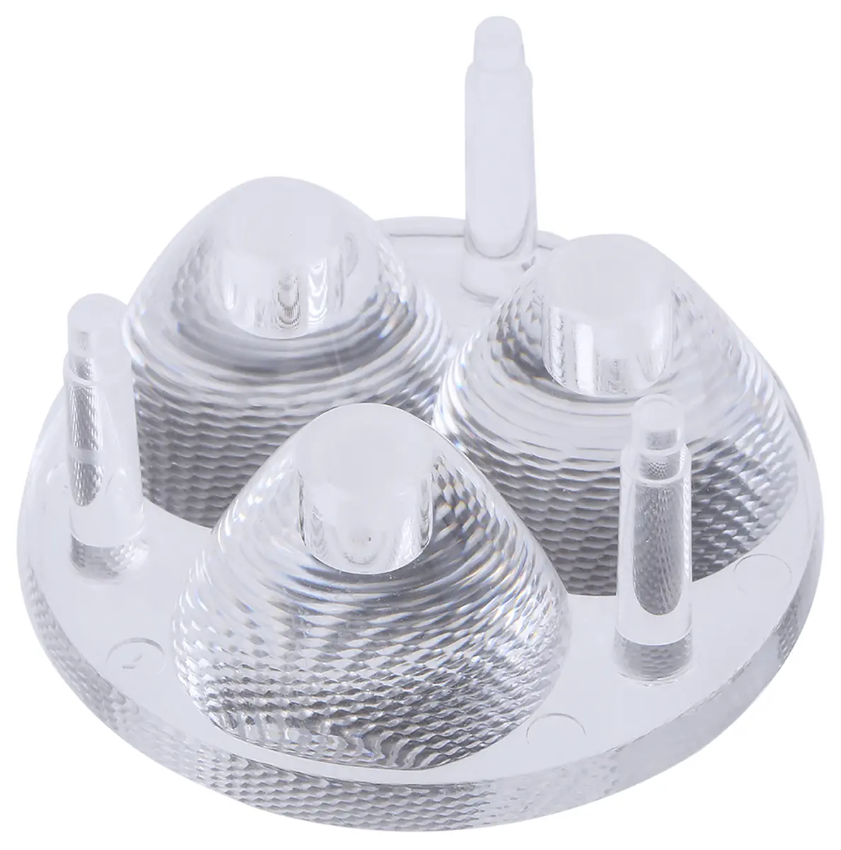 Produktfoto 1 von Ledil Cute LED Linse 3-LEDs Rund 10 → 20°, Ø 35mm x 15mm, für Cree MC-E, Cree MHB-A, Cree XM-L, Cree XM-L2, Cree