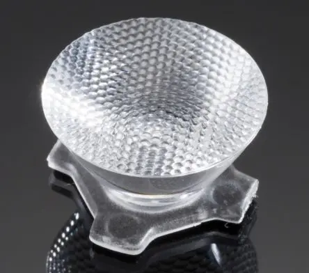 Produktfoto 1 von Ledil Heidi LED Linse 1-LEDs Rund aus Polymethylmethacrylat Mittlerer Winkel, Klar 25 to 29 °, Ø 21.6 mm x 11.7 mm, für