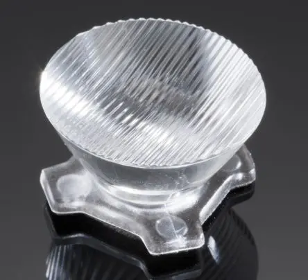 Produktfoto 1 von Ledil Heidi LED Linse 1-LEDs Rund aus Polymethylmethacrylat Tropfen, Ø 21.6 mm x 11.7 mm, für Cree XB-D, Cree XB-H, Cree