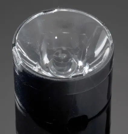 Produktfoto 1 von Ledil Leila LED Linse 1-LEDs Rund aus Polymethylmethacrylat Punkt 21 °, Ø 21.6 mm x 14.04 mm, für Cree MC-E