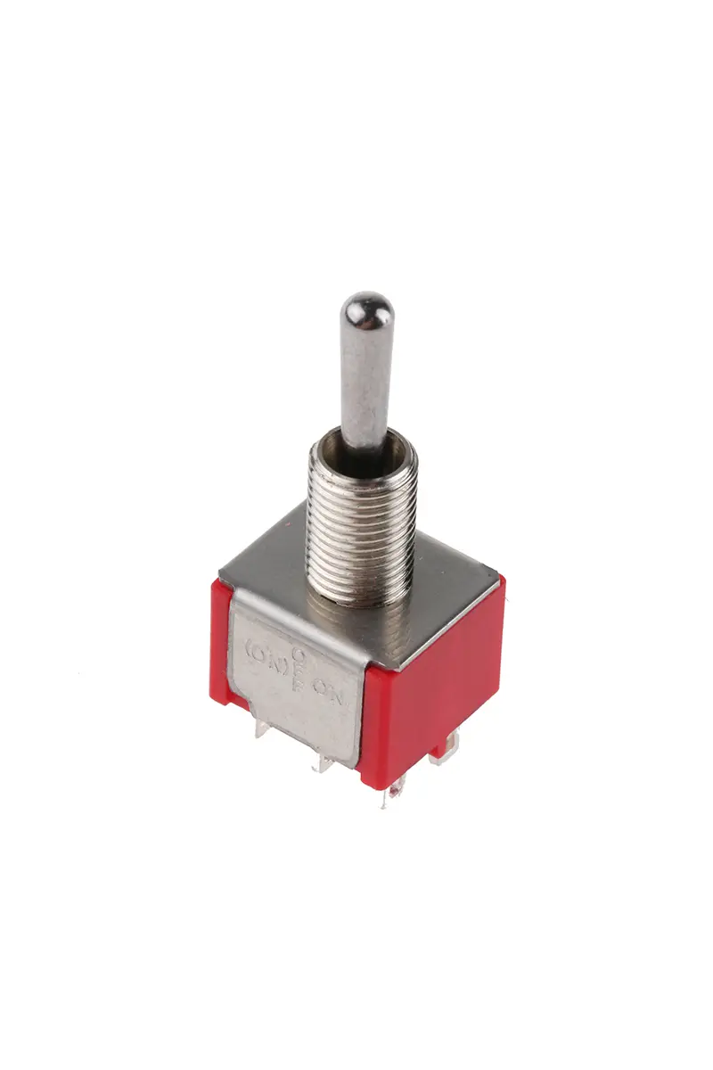 Produktfoto 1 von TE Connectivity Panel Kippschalter 2-poliger Wechsler, Ein-Aus-Ein, 28 V dc, 240 V ac, 5A, IP55, Lot