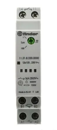 Produktfoto 1 von Finder Timer-Lichtschalter 11, 1-Kanal 230V ac, Schraube