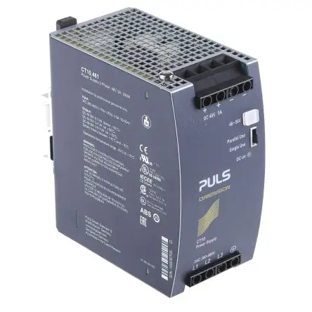 Produktfoto 1 von PULS DIMENSION DIN-Schienen Netzteil Geschalteter Modus 480V ac AC / 5 A 56V dc DC 240 W