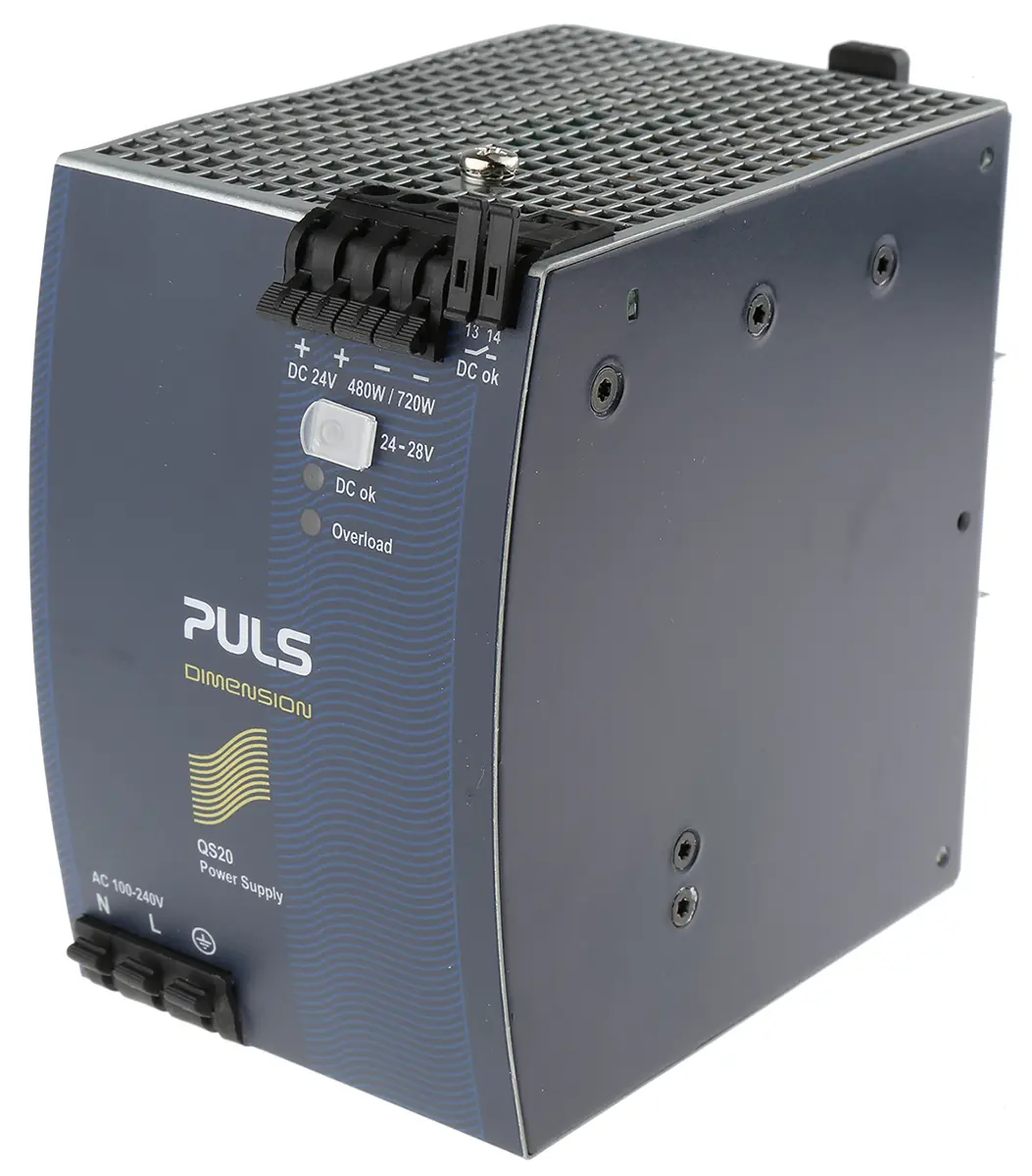 Produktfoto 1 von PULS DIMENSION Q DIN-Schienen Netzteil Getaktet 24V dc / 20A 480W 100 → 240V ac
