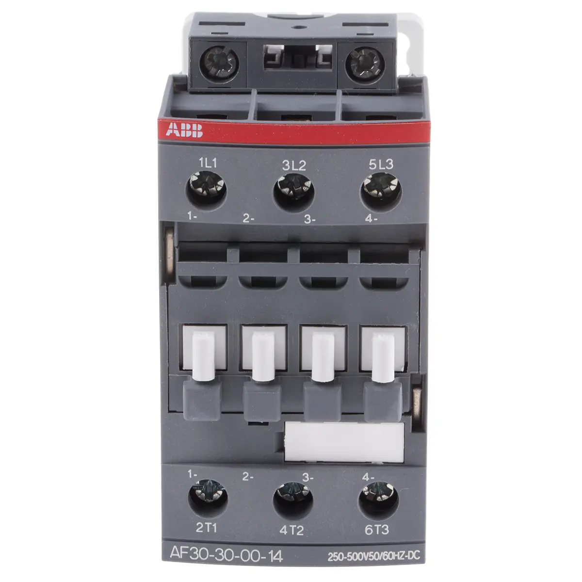 Produktfoto 1 von ABB AF30 Schütz 250/500 V ac/dc-Spule, 3-polig, 690V ac / 21 A 500 V ac/dc 1500 V 3 Schließer Motorsteuerung