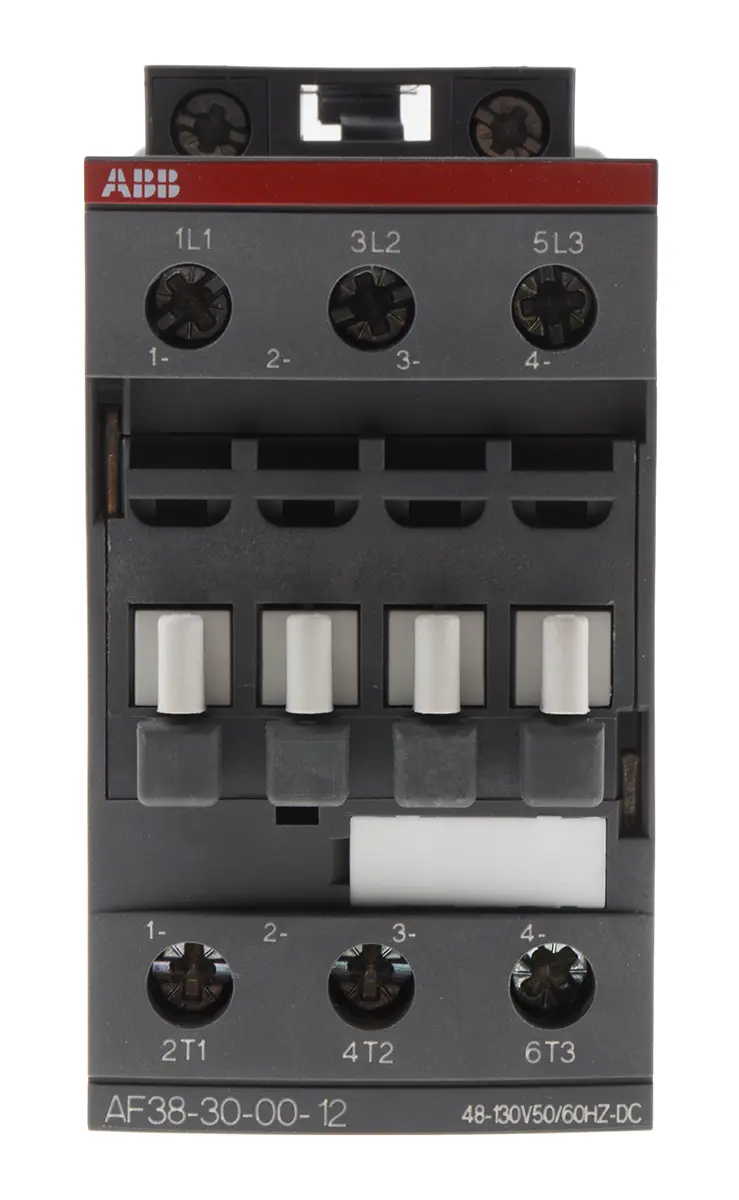 Produktfoto 1 von ABB AF38 Schütz 230 V ac-Spule, 3-polig, 690V ac / 24 A 130 V 18.5 kW 3 Schließer Motorsteuerung