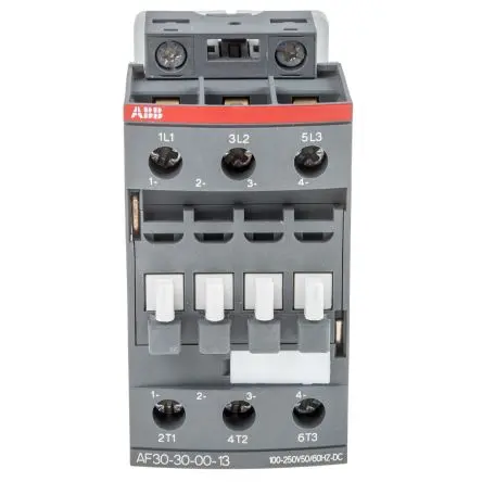 Produktfoto 1 von ABB AF30 Schütz 230V dc-Spule, 3-polig, 690V ac / 21 A 250V 15 kW 3 Schließer Motorsteuerung