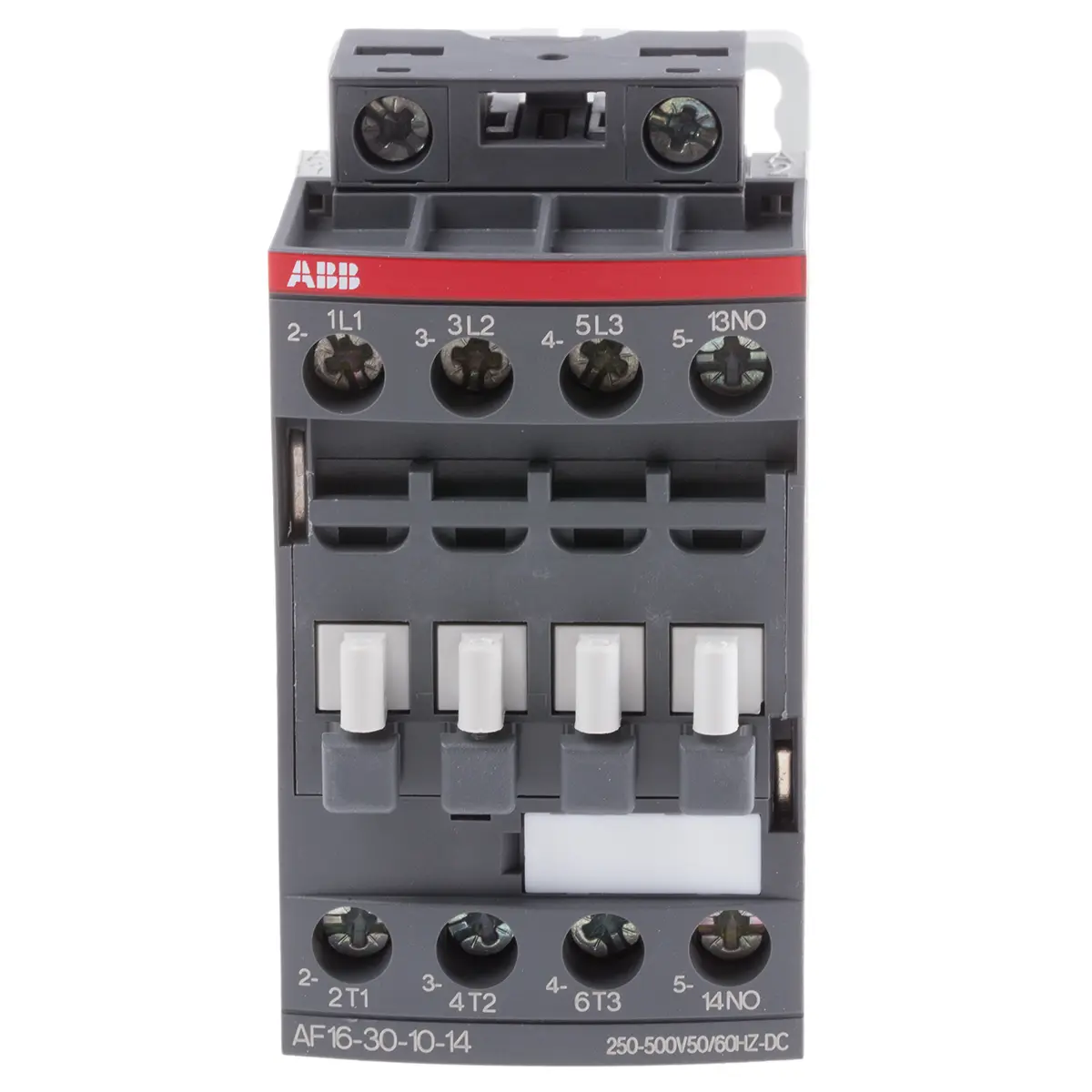 ABB AF16 Schütz 500 V dc-Spule, 3-polig, 690V ac / 10.5 A 500 V dc 7.5 kW 3 Schließer Motorsteuerung 1-Hilfskontakte