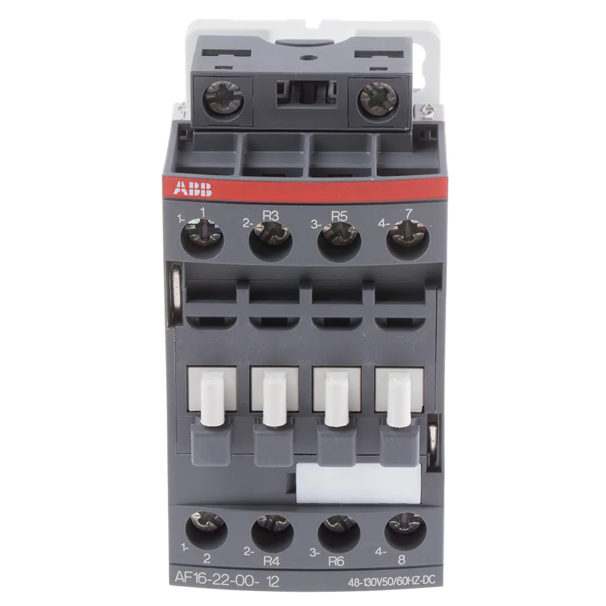 Produktfoto 1 von ABB AF16 Schütz 110 V ac/dc-Spule, 4-polig, 690V ac 130 V 7.5 kW 2 Schließer/2 Öffner Motorsteuerung