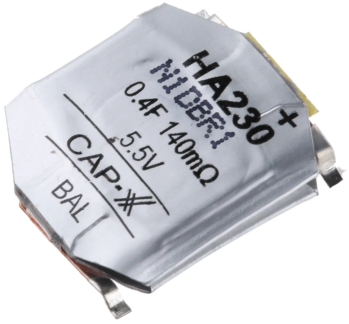 CAP-XX Supercap H SuperCap Superkondensator, Leiterplattenmontage 0.4 F ±20 % / 5.5 V dc, -40 °C 85 °C