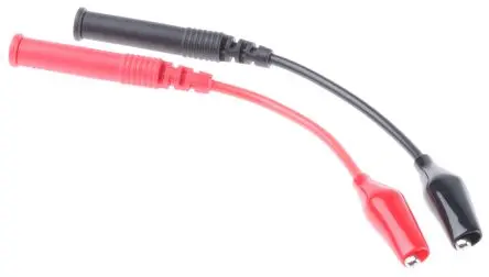 Produktfoto 1 von Keysight Technologies LCR-Messgerät Krokodilklemmen Leitung Abgreifklemme, Kabel für Serie U1700