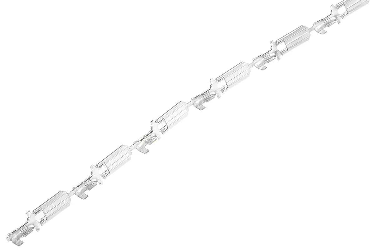 Produktfoto 1 von TE Connectivity FASTON .250 Flachsteckhülse, Schwarz, Unisoliert, 6 x 0.8 mm, Stecker, 20 AWG min, 14 AWG