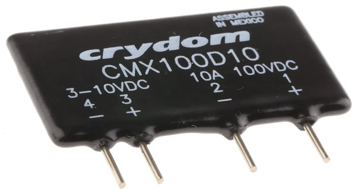 Produktfoto 1 von Sensata Crydom Crydom CMX THT Halbleiterrelais DC, 1-poliger Schließer 100 V dc / 10 A rms