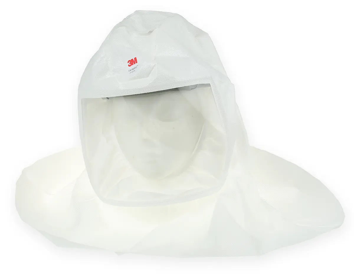 Produktfoto 1 von 3M Versaflo S-433L Kopfabdeckung Medium/Large, Visier, Weiß