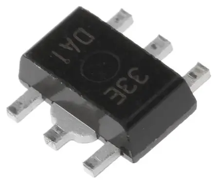 Produktfoto 1 von Nisshinbo Micro Devices Spannungsregler, Niedrige Abfallspannung 5 400 mA SOT-89 3.3V, 5-Pin, Festwert