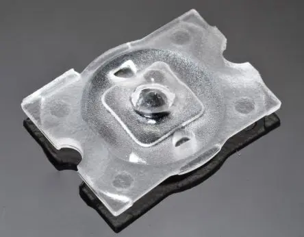 Produktfoto 1 von Ledil Lotta-A LED Linse 1-LEDs Rechteckig aus Polymethylmethacrylat Weitwinkel 175 ° x 3.8 mm, für Lumileds LUXEON A,