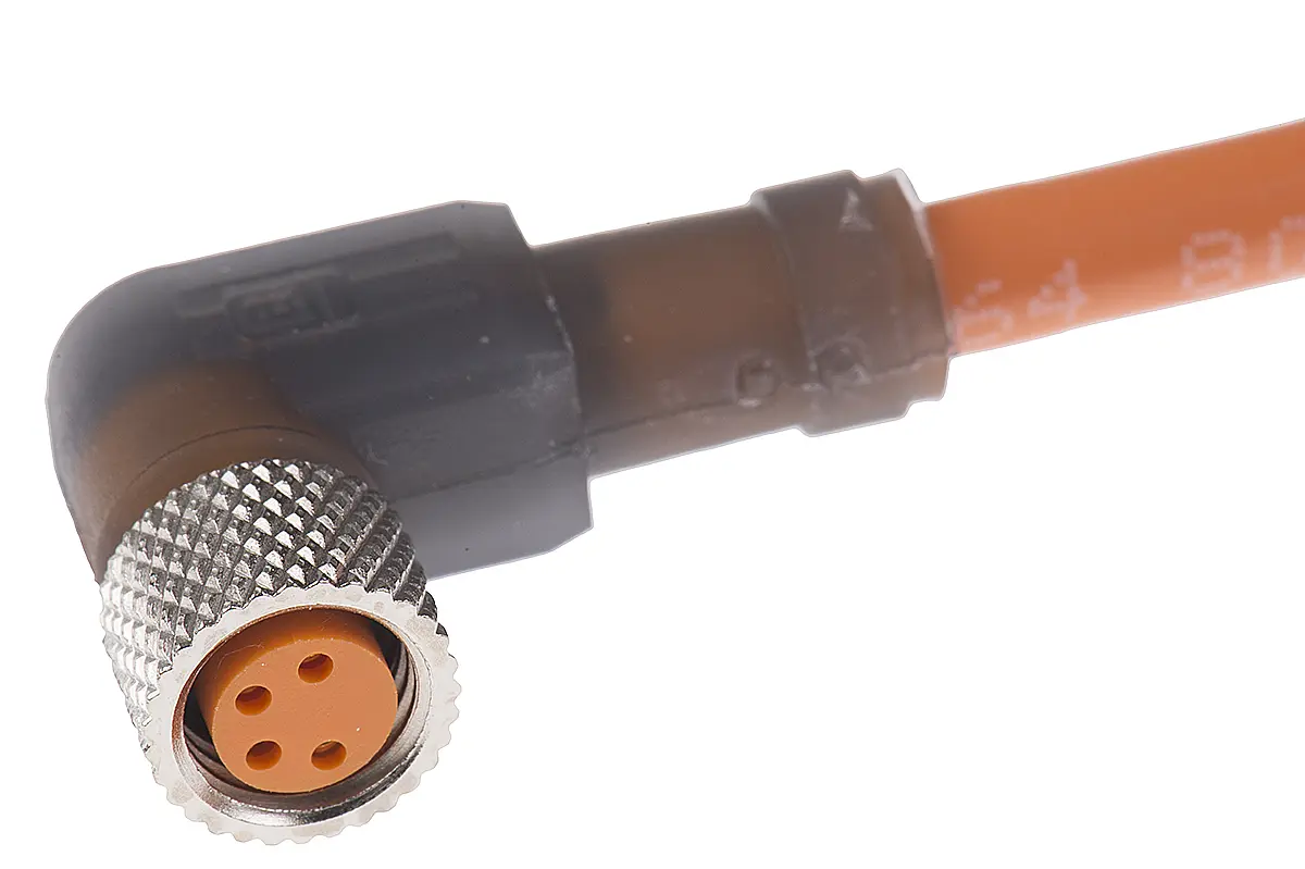 Produktfoto 1 von Lumberg RKMWV, 8-polig Sensor-Betätigungselementkabel, M8 Buchse / Freies Ende, Länge 2 m
