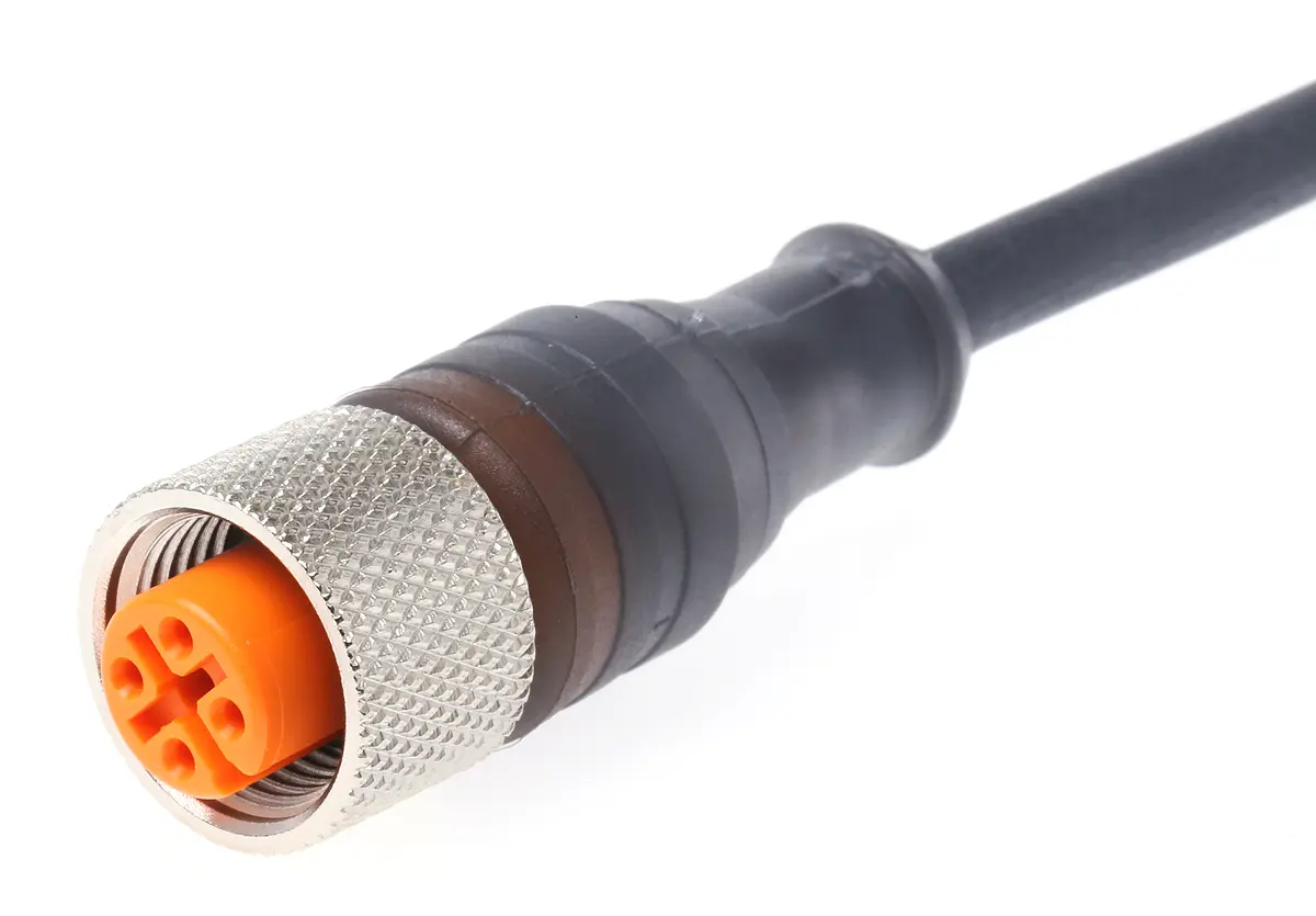 Produktfoto 1 von Lumberg RKT, 4-polig Sensor-Betätigungselementkabel, M12 Buchse / Freies Ende Nicht abgeschlossen, Länge 2 m